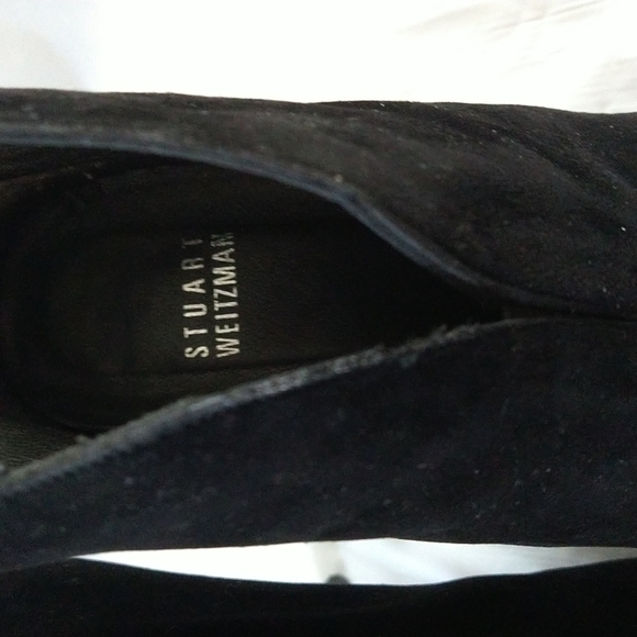 Stuart Weiatzman black vintage suede booties - Picture 4 of 8